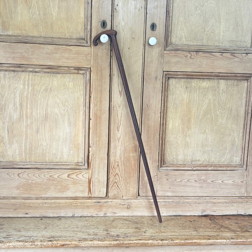 Vintage hardwood dress cane - hardwood,