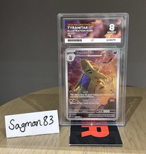 Tyranitar Paldea Evolved Illustration Rare 222/193 - ACE 8 Graded Card NM MT