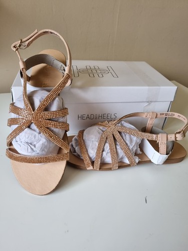 Bnwt gold sparkly - gold, sandals