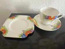 Grafton Vintage Floral China Trio (cup, Saucer, Plate) Style 5401