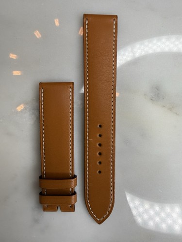 Hermes gold natural leather - hermes,