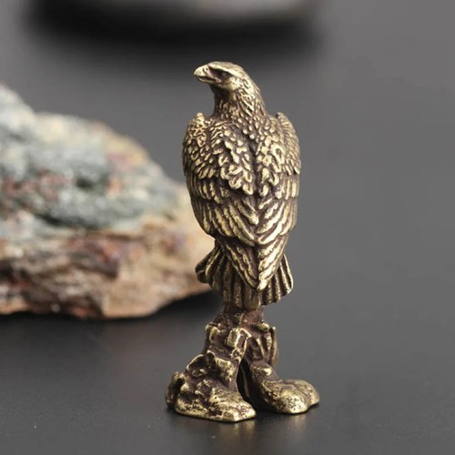 Handmade copper eagle figurine - handmade,