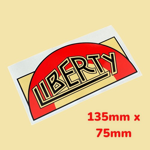 Liberty oil vinyl sticker - oil,