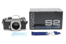 [A- Mint] CONTAX S2 35mm SLR Film Camera Body w/Box From JAPAN 9428