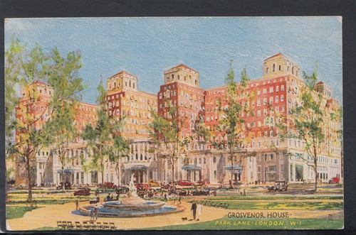 London postcard grosvenor - london,