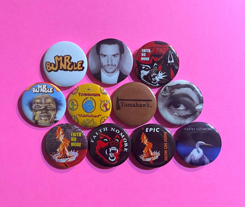 Mike patton button pin - 1.25",