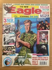 The New Eagle comic with free Gift 28th April 1990 28/04/90 VGC UK