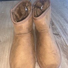 Ladies boots size 6 Ella Shoes "Rita Faux Fur Warm Winter Boots NEW