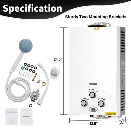 18l 5gpm tankless lpg liquid - lpg,