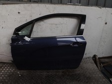 Peugeot 208 Left Passenger N/S Front Bare Door Paint Code M016 Blue Mk1 2012-20M