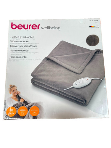 Beurer hd75 electric blanket - hd75,