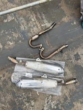 HONDA CRF250 CRF 250r 2018-2021 OEM COMPLETE TWIN EXHAUST SYSTEM