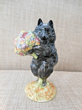 Beswick Vintage Beatrix Potter Figurine - Duchess with Flowers  Gold Backstamp