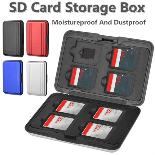 Sdxc storage aluminum case - aluminum,