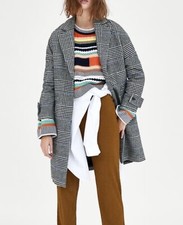 ZARA houndstooth tweed