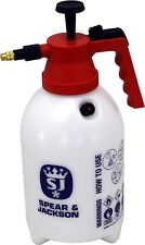 Spear & Jackson 2 Litre Hand Pump Action Water Pressure Spray/Sprayer,2LPAPS 2L