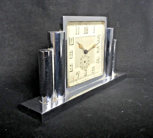 French art deco chrome - french,