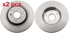 X2 PCS FRONT BRAKE DISC ROTORS