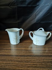 winterling marktleuthen bavaria Wheat Pattern Creamer & Sugar Bowl 70 Puratos
