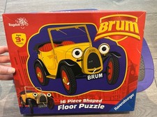 Rare 2002 Ragdoll Ravensburger - 16 Piece Complete Brum Puzzle Jigsaw Boxed Toy