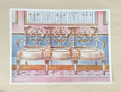 Print louis xvi style - xvi, sofa