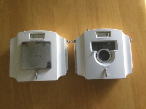 Olympus ecru camera - ecru,