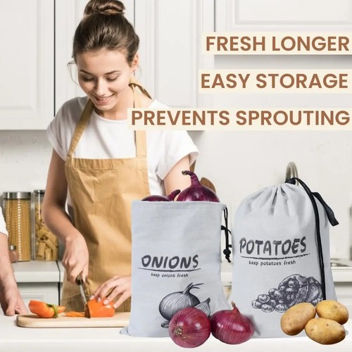 Reusable onion potatoes - onion,