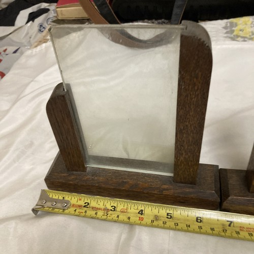 Art deco wooden glass - art, photo