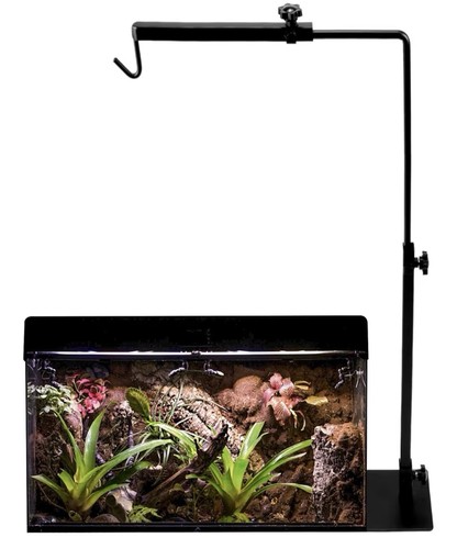 Reptile lamp stand - stand, adjustable
