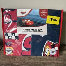 Disney Pixar Cars Sheets Twin Bundle NEW Tow Mater Race Ready Bedding Boy Mom