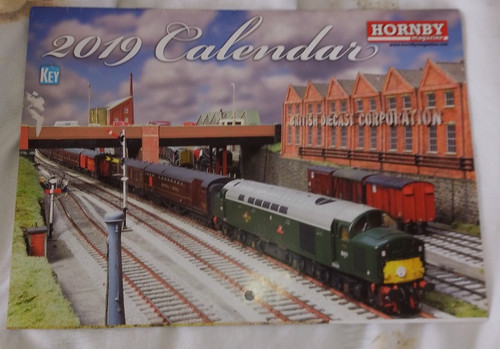 Hornby magazine 2019 wall - hornby,