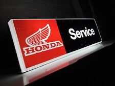 VINTAGE & RARE 1970’s HONDA SERVICE DEALERSHIP SHOWROOM GARAGE ILLUMINATED SIGN