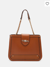 River Island brown tan shoulder chain handbag  BAG new faux leather