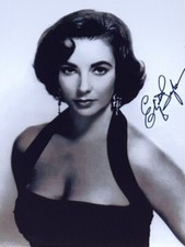 Elizabeth Taylor Signed