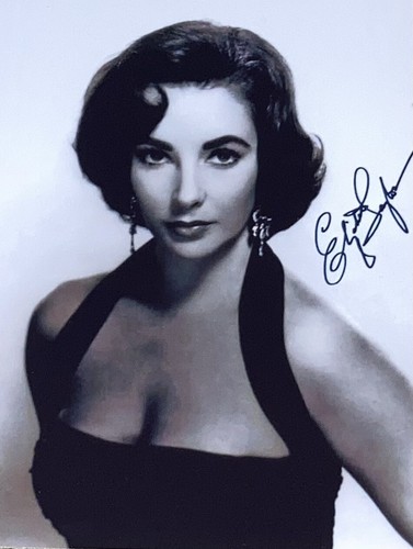 Elizabeth taylor signed - elizabeth,