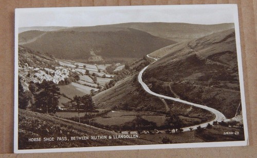 Postcard horse shoe pass - postcard,