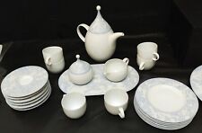 ROSENTHAL MAGIC FLUTE SARASTRO BLUE 22 PIECE COFFEE SERVICE 1ST CHOICE