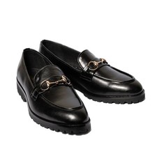 Bespoke Men’s Black Leather