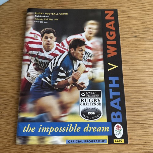 Bath wigan 1996 union v - v,