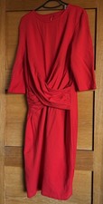 Red Hobbs Dress Size 18 Very Flattering Shape Ideal For Christmas