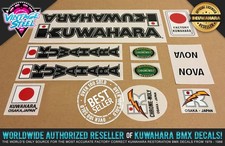 Kuwahara NOVA BMX Decal Set