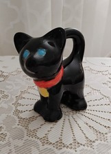 Black Cat Figurine Vintage