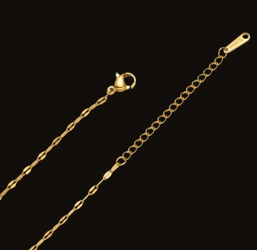 Gold plated stainless - gold-plated, steel