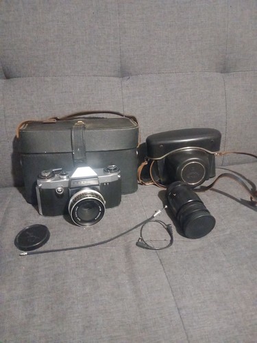 Praktica vintage film camera - vintage,