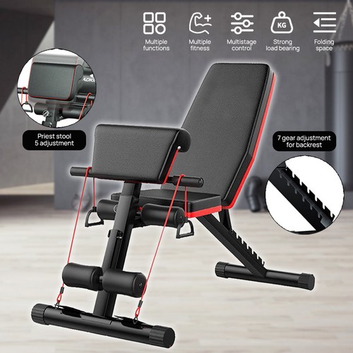 Foldable weight bench - foldable,