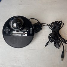 Logitech N231 ConferenceCam Webcam with Built-in Speakerphone & PSU. No Remote