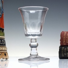 18th Century Balustroid Port Wine Glass c1780