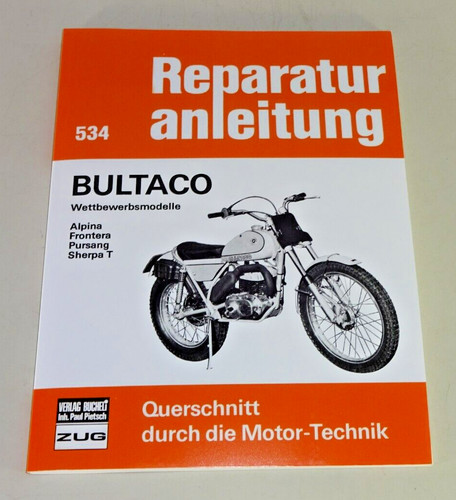 Repair manual bultaco - repair,
