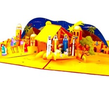 Handmade 3D pop up Xmas card