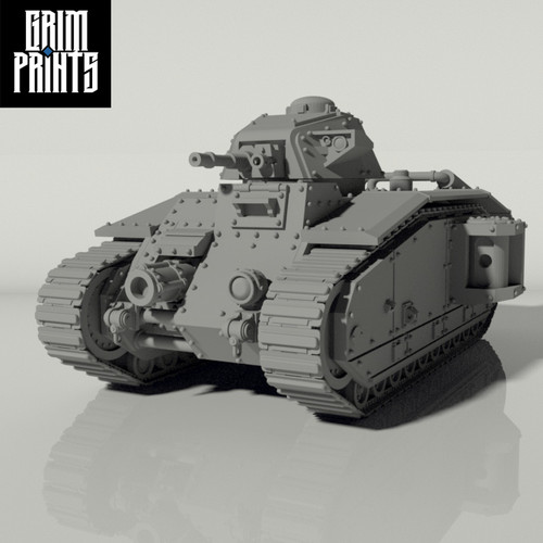 Grim char main battle tank - grim,